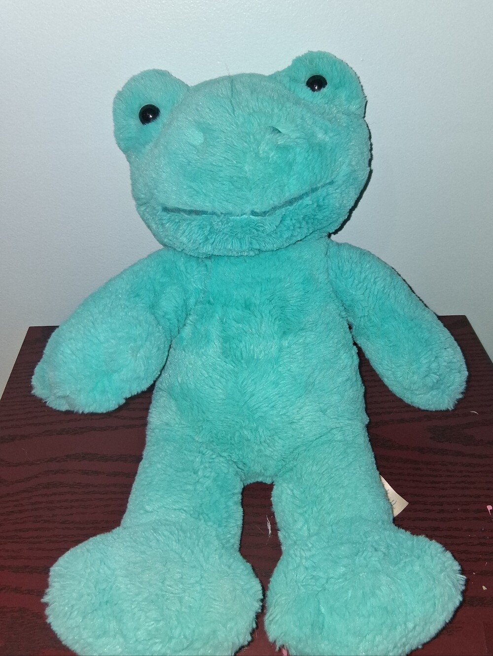 Build A Bear Teal Frog Plush Toy